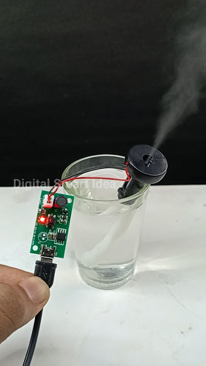 5v module mist maker fog machine diy #shortvideo #mistmaker