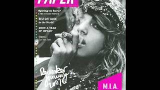 M.I.A PAPER PLANES chords