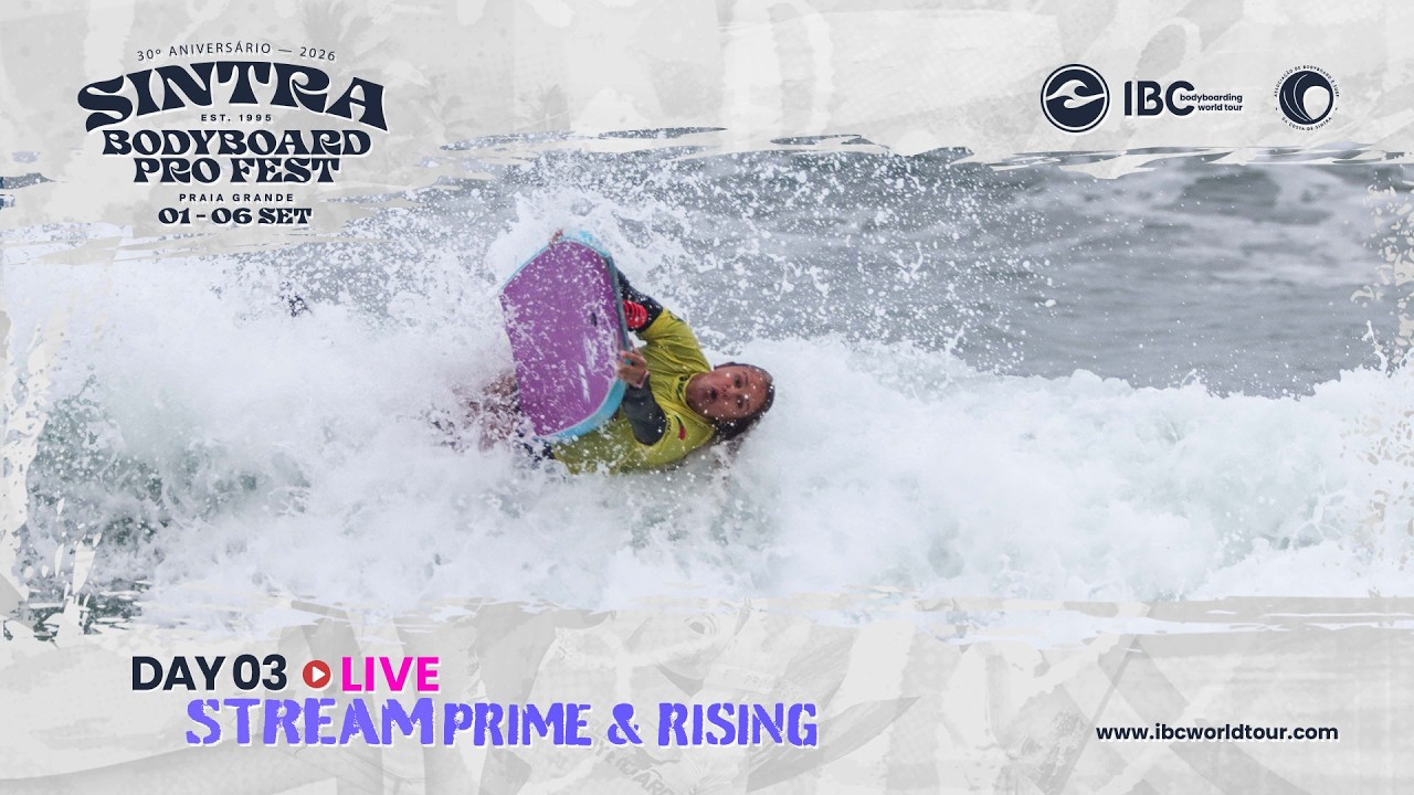 🔴 LIVE | Day 3 - 2026 Sintra Bodyboard Pro Fest