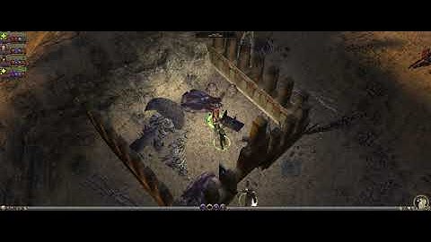 Dungeon Siege II Broken World - ACT 1 - Chapter 2  - BOSS KIKRAK OF THE MORDEN Part 5 Walkthrough