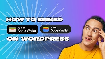 How to embed Google wallet or Apple wallet button on Wordpress ?