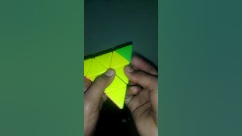 pyramix cube solving magic tricks #1000subscriber #pyramix #cube #kite #cuber #toy #1k #pyrami