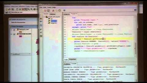 9as Jornadas Internacionales gvSIG: Taller 2: Scripting con Python en gvSIG