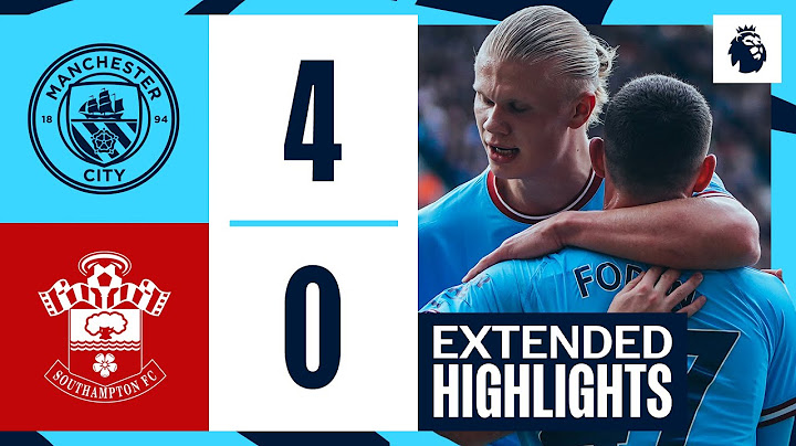 Extended Highlights | Man City 4-0 Southampton | Cancelo, Foden, Mahrez & Haaland all on scoresheet