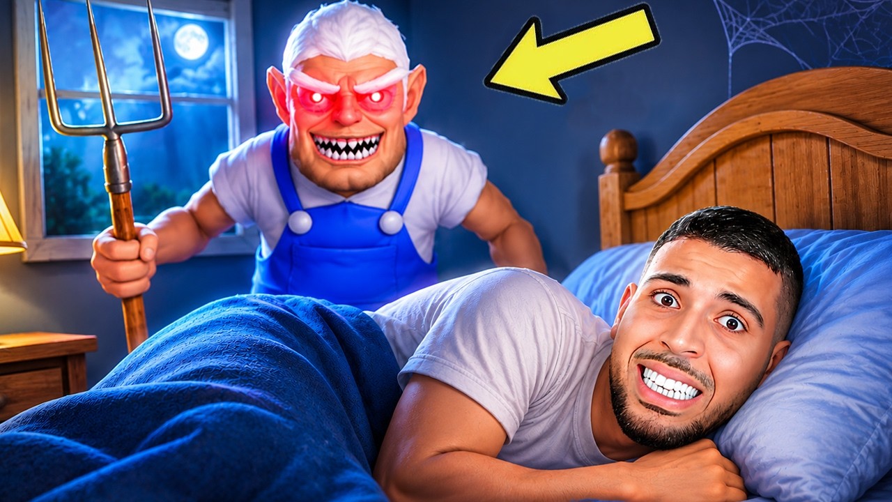 NE DORT JAMAIS CHEZ Le GRAND PÈRE MALÉFIQUE ROBLOX !