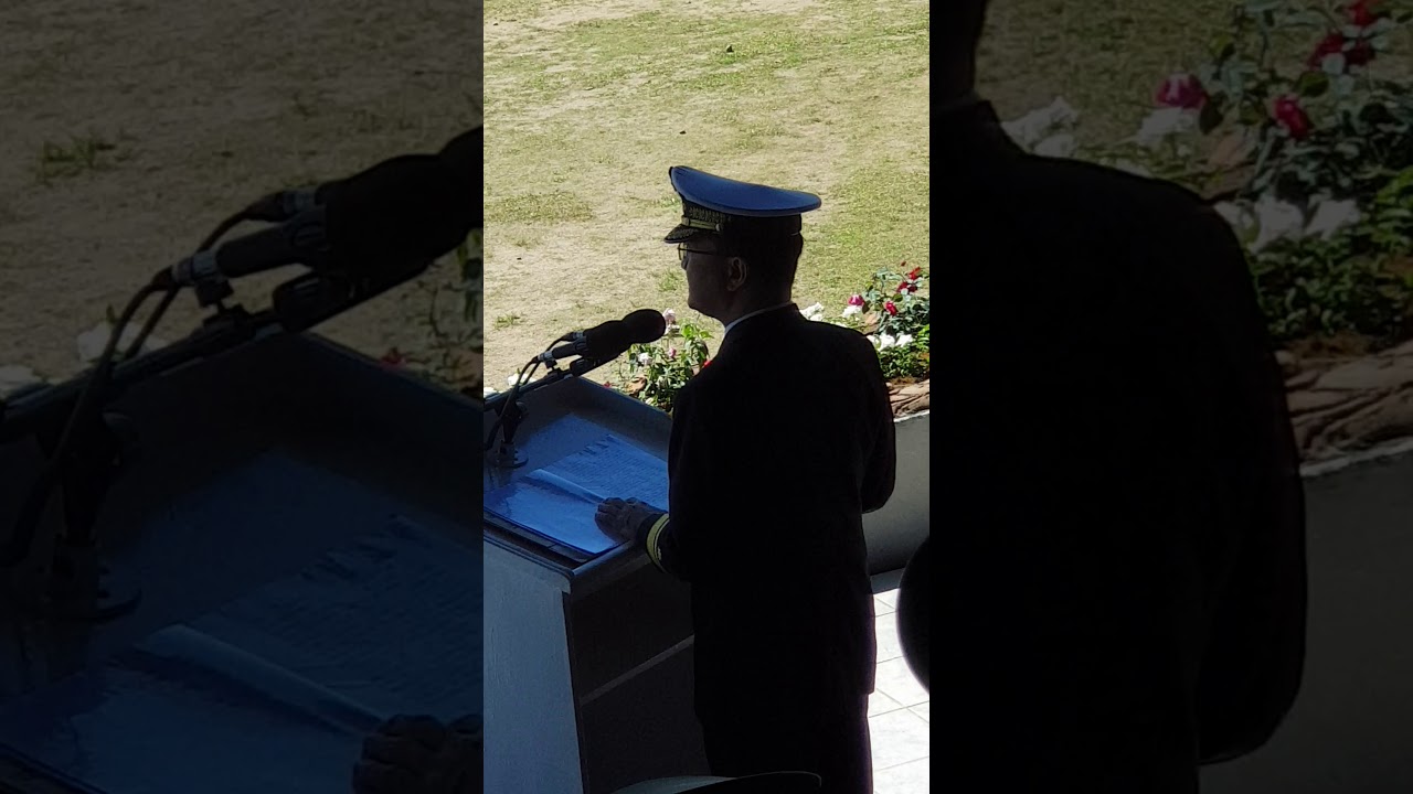 PMA Supt. Allan Cusi - speech at the PMA Foundation festivities.