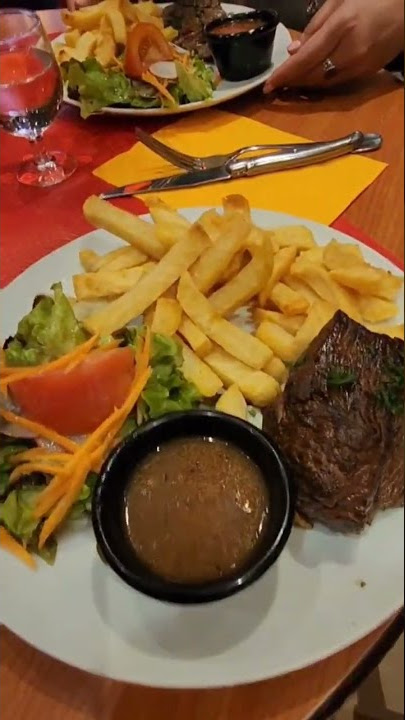 CHOUCHOU Paris 🇨🇵 Yummy Food 😋😋😋 Steak House#shorts