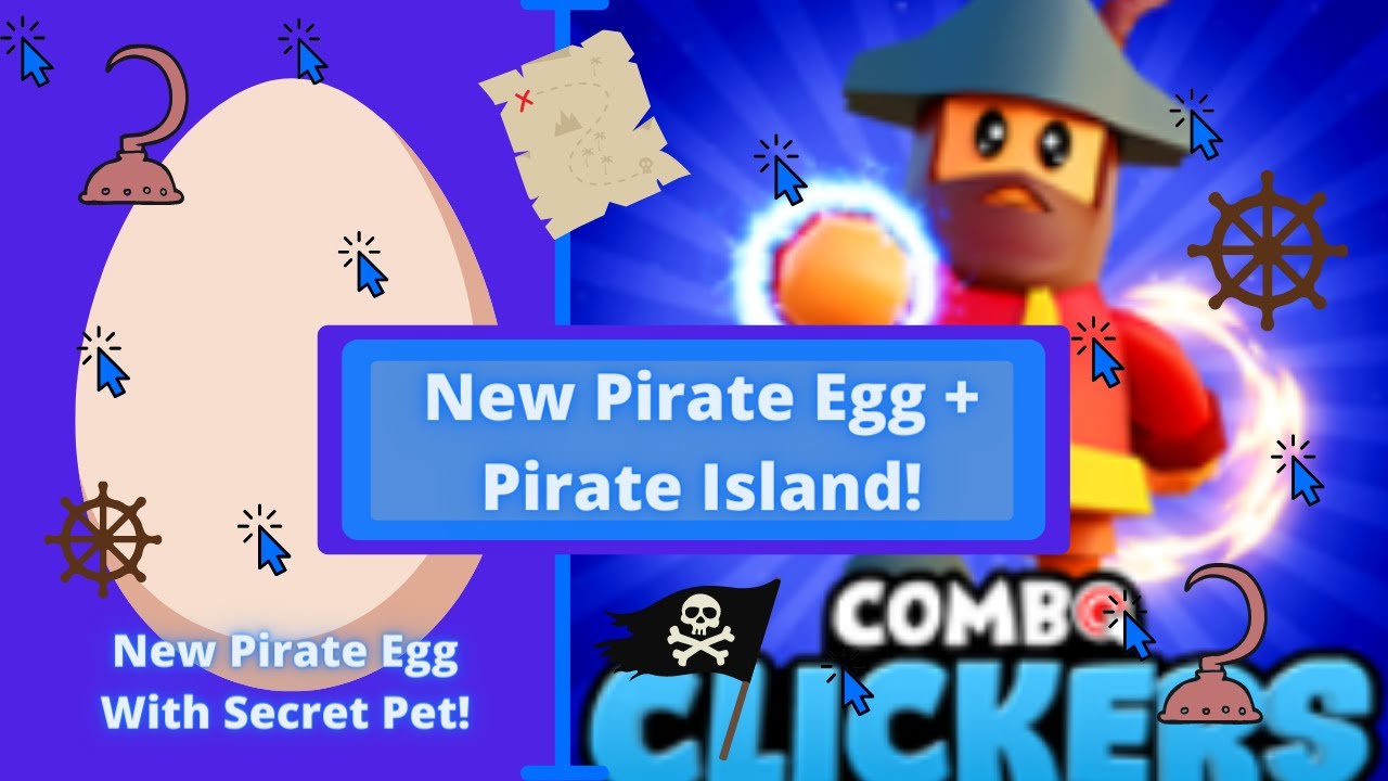 New Pirate Egg Roblox Combo Clickers Youtube - the pirate egg roblox
