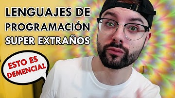 Los 5 lenguajes de programación más raros que existen 👨‍💻 (el último te dejará ALUCINADO) 🤪