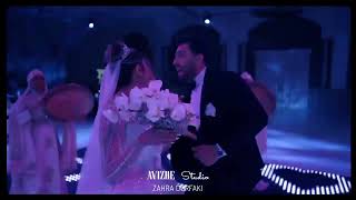 رقص خوشگل عروس و داماد ایرانی با اهنگ آرو افشار و همراهی گروه دف
