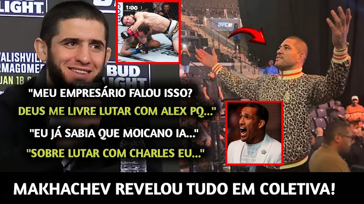 🚨Makhachev CORRE DA LUTA com Poatan, REAGE A FINALIZAÇÃO sobre Moicano e FALA sobre Charles| UFC 311