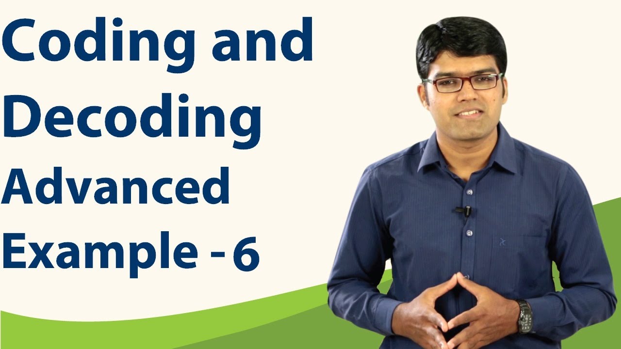 Coding and Decoding | Advanced Example 6 | Latest Model | TalentSprint ...