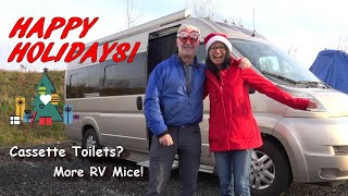 RV Cassette Toilets &amp; More Mice, plus a Holiday Montage!