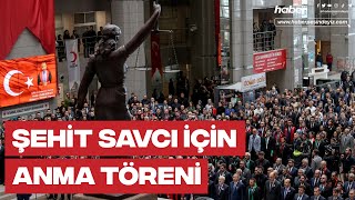 Şehit Savcı Mehmet Selim Kiraz, İstanbul Adliyesinde Düzenlenen Törenle Anıldı