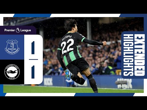 Extended PL Highlights: Everton 1 Albion 1
