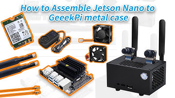 Jetson nano Metal case assemble tutorial