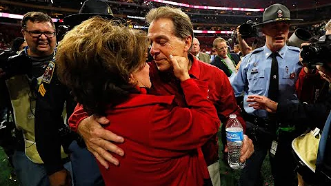 Nick Saban's hilarious dating story about Miss Ter...