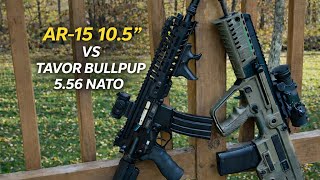AR-15 10.5” vs Tavor Bullpup 5.56 NATO: Which is Better?