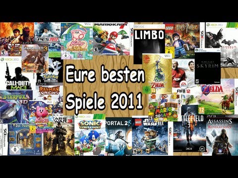 Top 3: Eure besten Nintendo Spiele 2011 - 3DS und Wii