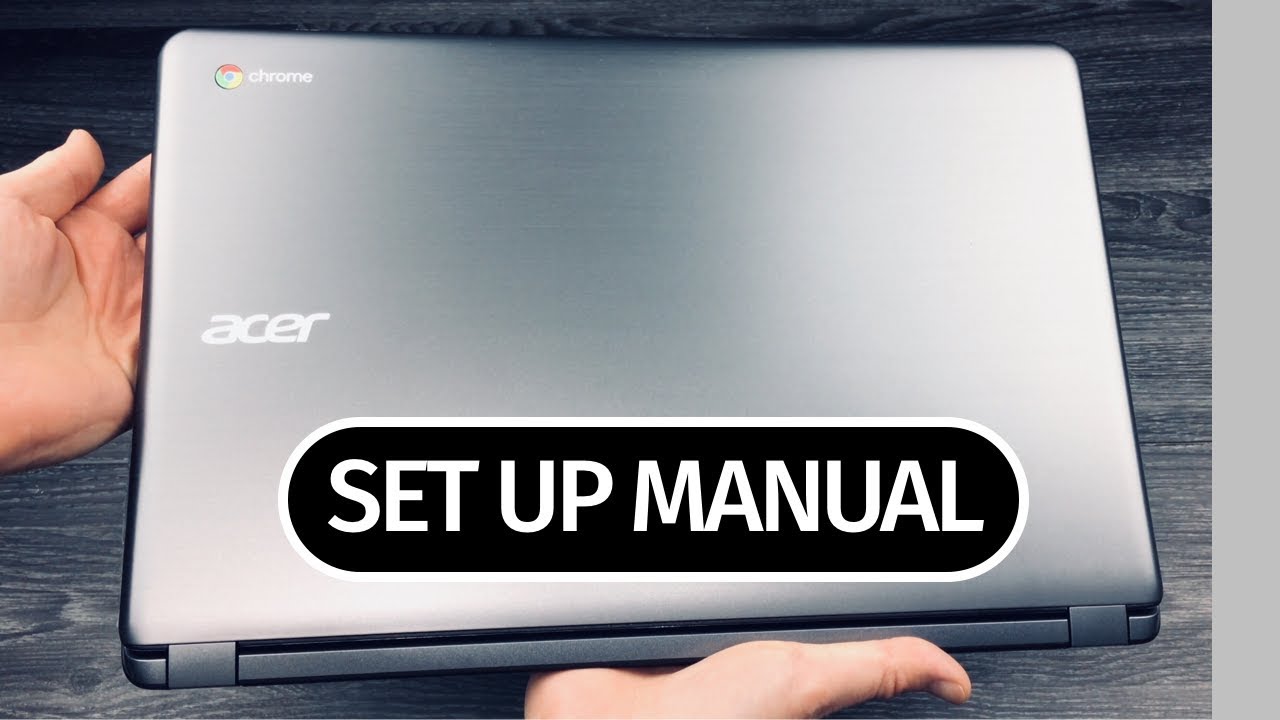 How to Set Up your Acer CB3 15.6" Chromebook - Granite Grey - setup