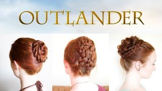 Outlander Hair Tutorial  Beautiful Updos from Geillis, Jenny, and Letitia