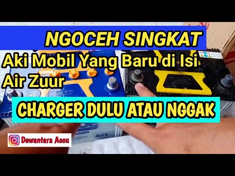 Video: Apakah aki mobil baru sudah terisi?