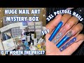 HUGE Nail Art Mystery Box from COLORFULJULY | Is It Worth It ? | May Nail Art Box With Mini UV Lamp