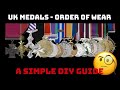 Medal Mounting Order - A Simple DIY Guide