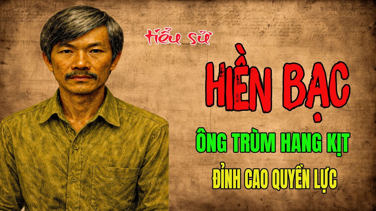 TIỂU SỬ: HIỀN BẠC – Ông Trùm Hang Kịt Đỉnh Cao Quyền Lực | Bụi Đời Audio
