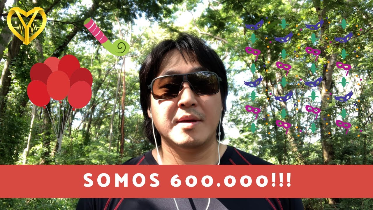 600K!!! Muito feliz!