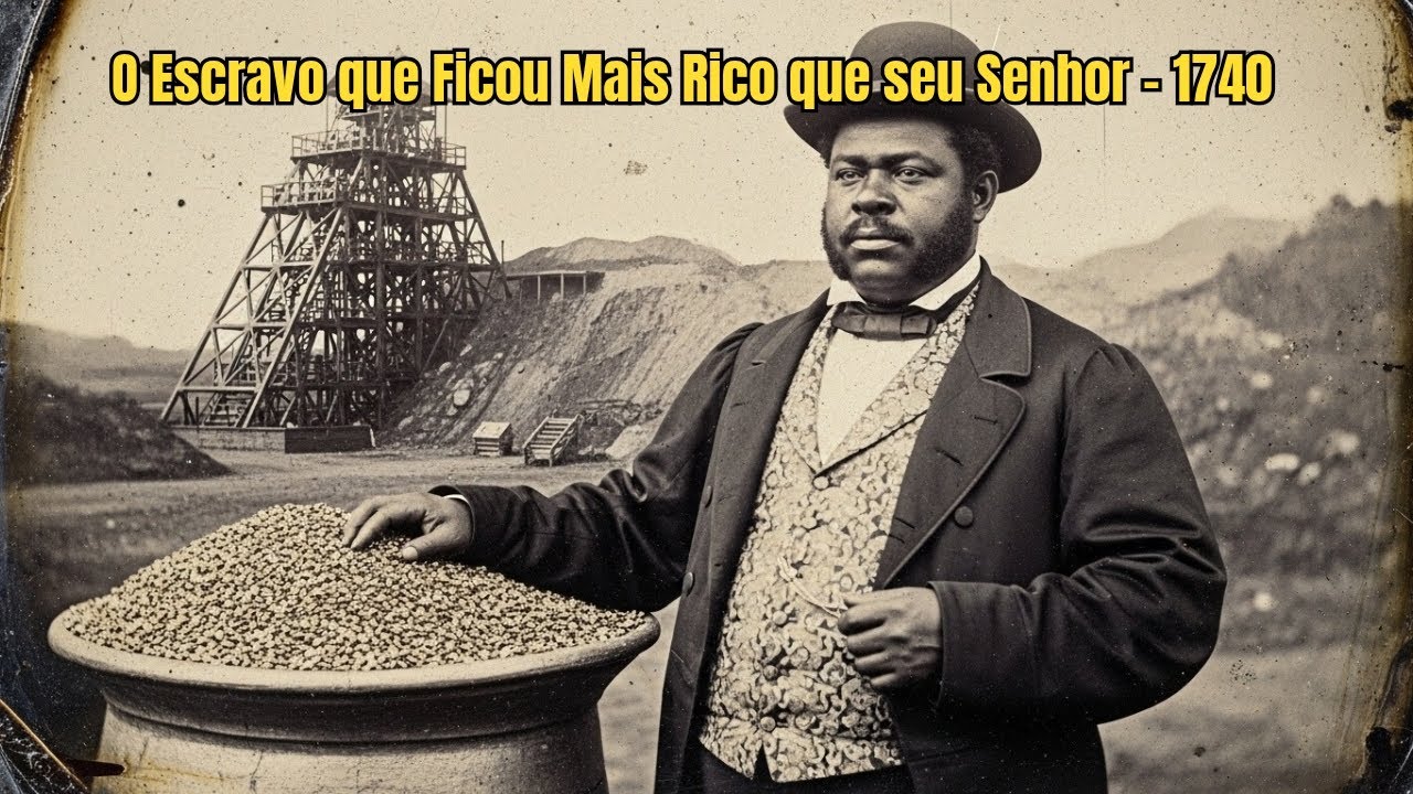 Chico Rei: O Escravo Que Comprou Sua Própria Mina e Ficou Mais Rico Que Seu Senhor - Ouro Preto 1740