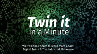 Twin It In a Minute - Episode 3 - David Reinhart on immersive 3D Digital Twin tech
