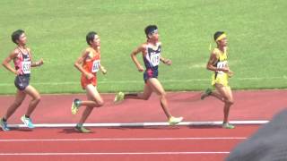 2017総体下都賀地区予選 中学3年男子3000ｍ