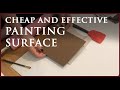 How to Make a Canvas Panel for Oil Painting with Meadow Gist - Watts Weekly