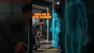 “AI Gym Trainer 2080 🔥 Perfect Workout Without Human Coach, #gym #fitness