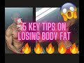 5 KEY TIPS ON STARTING YOUR FAT LOSS JOURNEY!