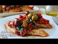 25 Minute Sicilian  Olive Chicken - DELICIOSO