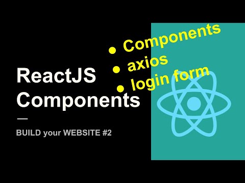 The React Components | Frontend React #2 - YouTube