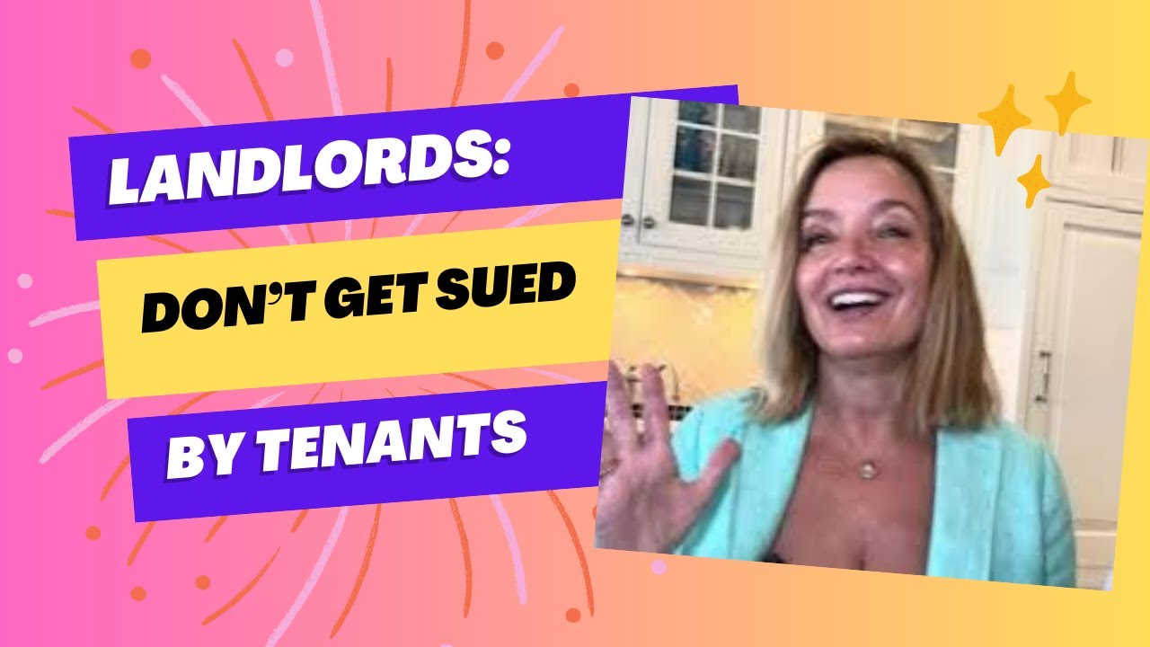 Landlords: When tenants sue their landlords-- How to deal with real estate rental lawsuits