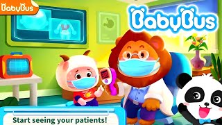 बेबी पांडा की अस्पताल में देखभाल | डॉक्टर का इलाज | बेबीबस गेमप्ले screenshot 4