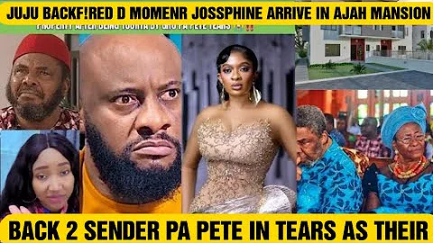 BACK 2 SENDER PA PETE IN TEATS AS THEIR JUJU BACKF!RED D MOMENR JOSSPHINE ARRIVE IN AJAH MANSION D W