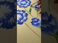 Beginner friendly flower painting idea🌸🌺🌼💙 #art #floralpainting #shorts #painting