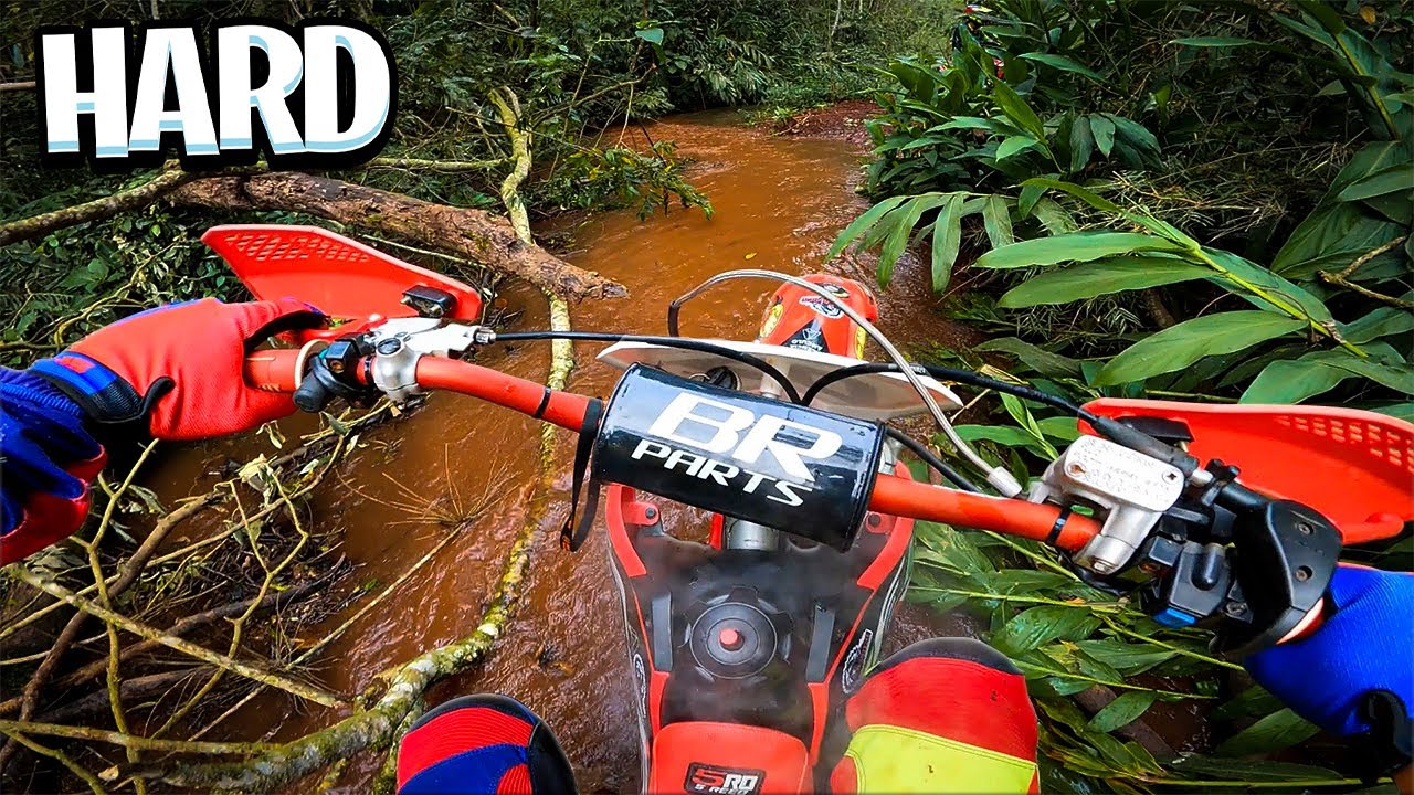 Primeira trilha de moto com a CRF 230  *modo hard*