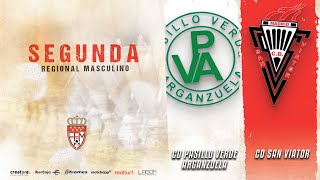 CD Pasillo Verde Arganzuela vs CD San Viator | Segunda Regional Masculino