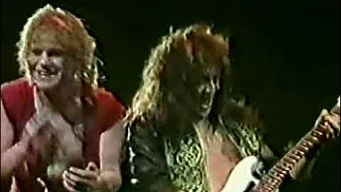 Ozzy Osbourne "Steal Away  The Night". 1985 Rock in Rio. A New version with corrected audio.