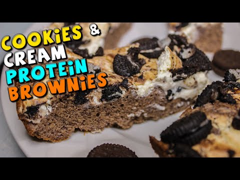 Cookies Cream Protein Brownies Recipe Healthy-11-08-2015