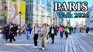 Paris France 🇫🇷 - A Parisian Walking Tour - [4k 2026] City walk Tours