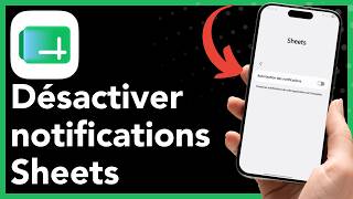 Comment désactiver les notifications sur Google Sheets
