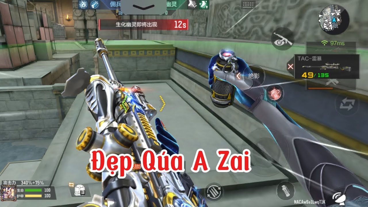 TAC Được Độ Thêm Lựu Đạn, Khai Chạy Zombie Sẽ Thế Nào • CF Mobile