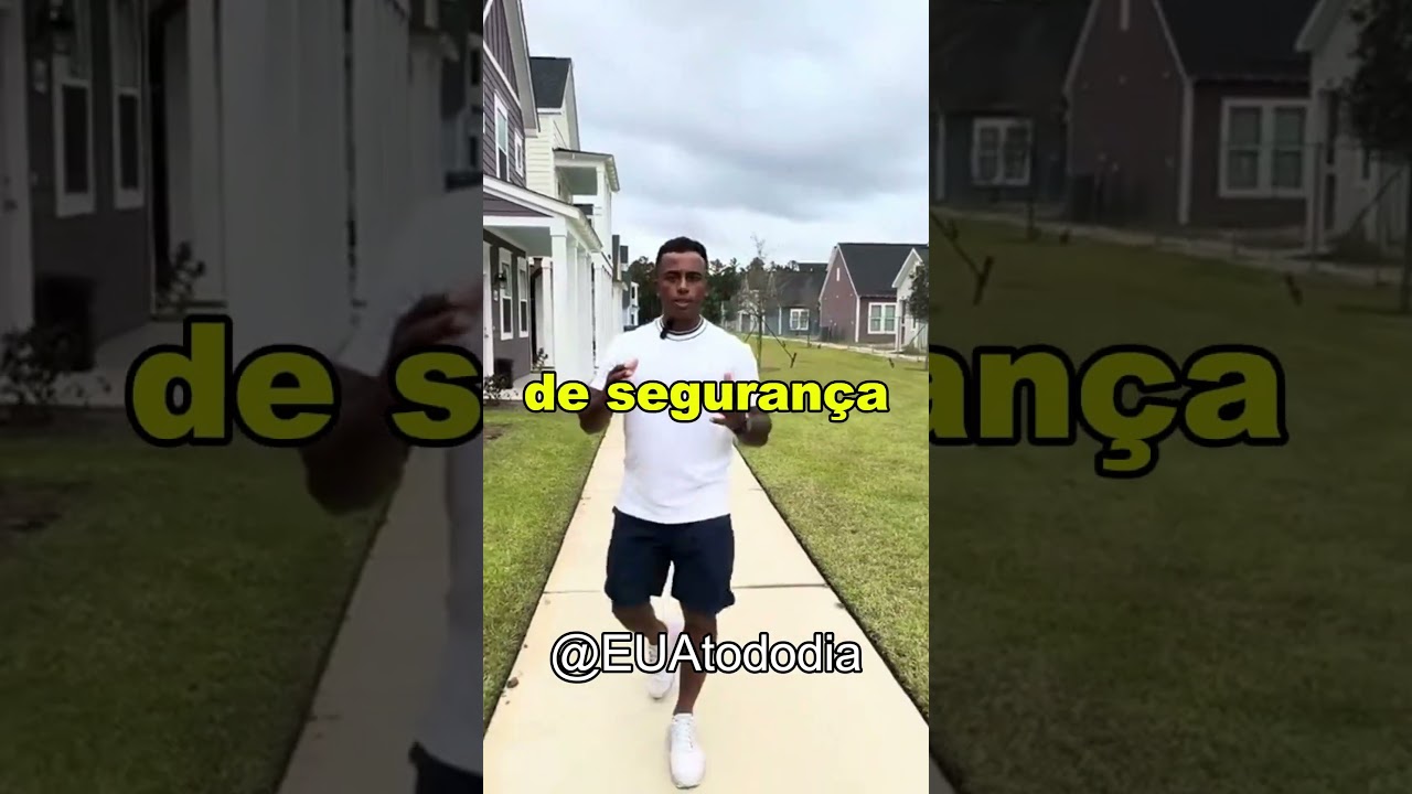 ESSE BRASILEIRO CERCOU A CASA DELE NOS EUA! #shorts #curiosidades